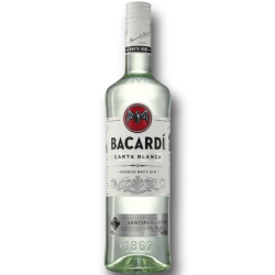 Bacardí Carta Blanca Rum 1 Lt