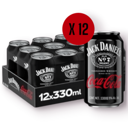 Jack & Coca Cola Box (12...