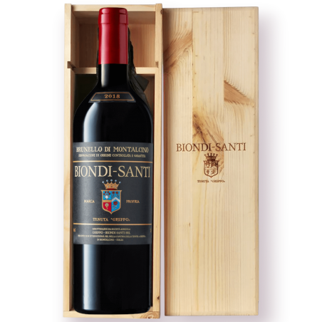 Brunello Di Montalcino DOCG 2018 Biondi Santi 75 Cl In Legno