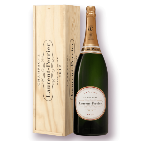Champagne La Cuvée Brut Jéroboam Laurent Perrier 3 Lt Legno