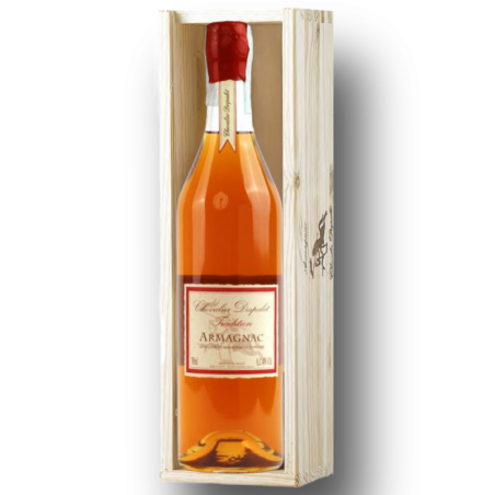 Armagnac Chevalier D’Espalet Tradition 70 Cl Cofanetto In Legno