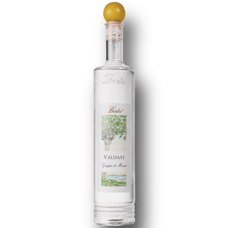 Berta Valdavi Grappa Moscato 70 Cl