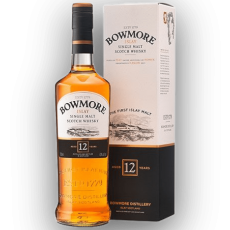 Bowmore 12 Y.O. Whisky 70 Cl Astucciato