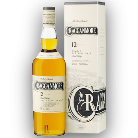 Cragganmore 12 Y.O. Single Speyside Malt Whisky 70 Cl Astucciato