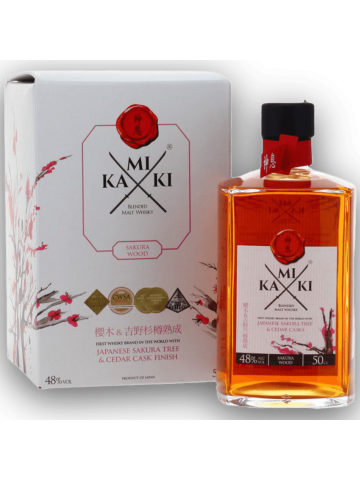 Kamiki Sakura Wood Whisky...
