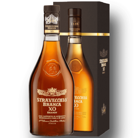 Stravecchio Branca XO Brandy 70 Cl Astucciato