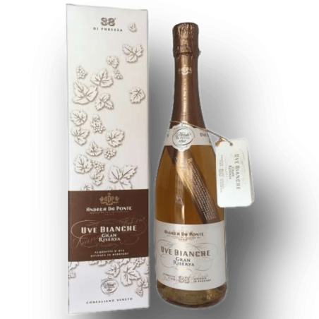 Grappa Gran Riserva 36 Mesi Uve Bianche Da Ponte 70 Cl Astucciata