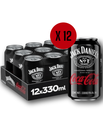 Jack & Coca Cola Box (12...