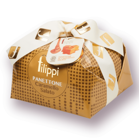 Panettone Al Caramello Salato Pasticceria Filippi 500g/1Kg