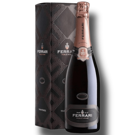 Ferrari Perlé Rosé Trento DOC 75 Cl Astucciato