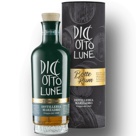 Diciotto Lune Riserva Botte Rum Marzadro 50 Cl Tubo