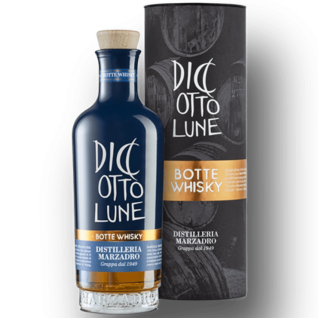 Diciotto Lune Riserva Botte Whisky Marzadro 50 Cl Tubo