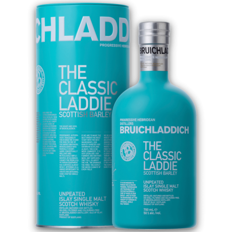 Bruichladdich The Classic Laddie Scottish Barley Islay Single Malt Scotch Whisky 70 Cl Tubo