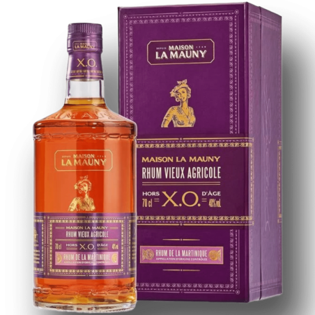 Maison La Mauny XO Rhum Vieux Agricole 70 Cl Cofanetto