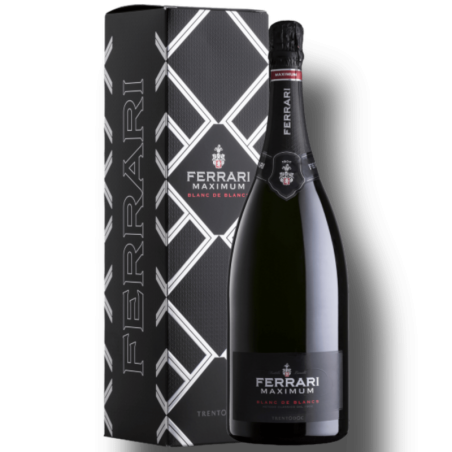 Ferrari Maximum Blanc de Blancs Trento DOC 1.5 Lt Astucciato