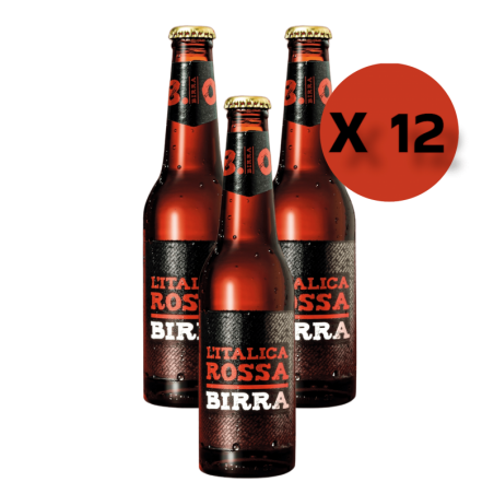 L'Italica Rossa 8.0 Birra 33 Cl