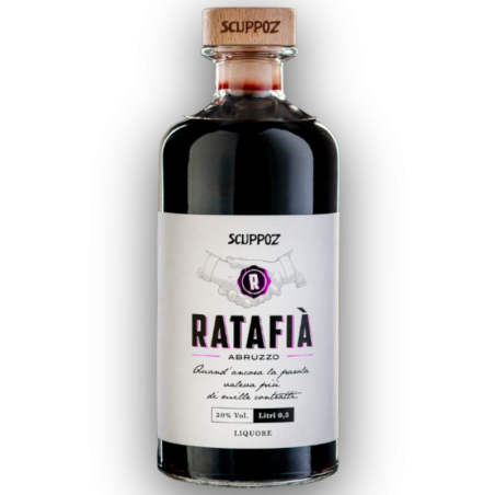 Ratafià Liquore Alle Amarene Scuppoz 50 Cl