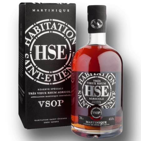 HSE Rhum Très Vieux VSOP Reserve Speciale Habitation Saint Etienne 70 Cl Astuccio