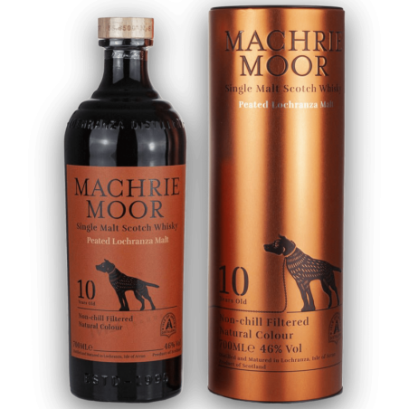 Arran Machrie Moor 10 Anni Single Malt Scotch Whisky 70 Cl Tubo