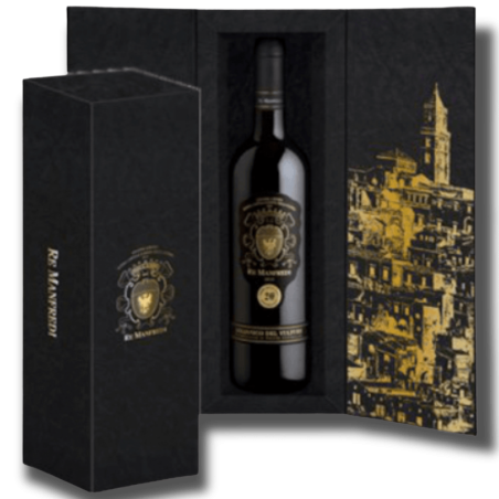 Re Manfredi Aglianico del Vulture DOC LIMITED EDITION 75 Cl Cofanetto