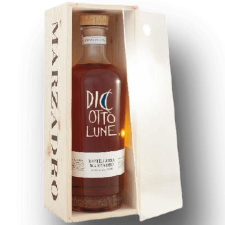 Grappa Le Diciotto Lune Magnum Marzadro 1.5 Lt Cassetta In Legno