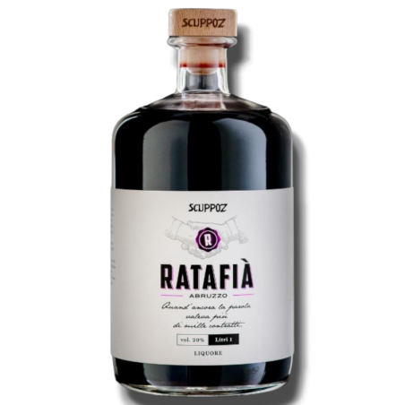 Ratafià Liquore Alle Amarene Scuppoz 1 Lt