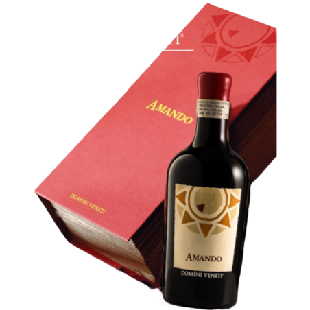 Amando Recioto Della Valpolicella DOC Classico Amandorlato 2012 Domini Veneti 50 Cl In Cofanetto