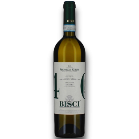 Verdicchio Di Matelica DOC Biologico 2022 Bisci 75 Cl