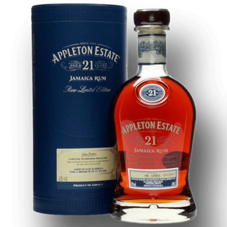 Appleton Estate 21 Years Rare Limited Edition Rum 70 Cl Tubo